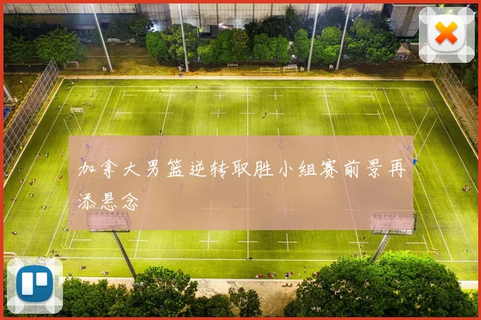 加拿大男篮逆转取胜小组赛前景再添悬念